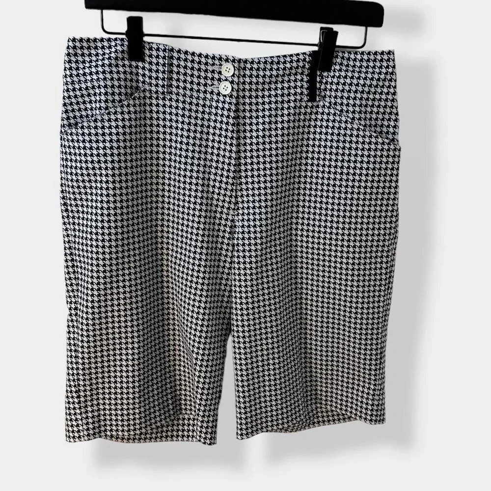 Nike Golf Houndstooth Bermuda Shorts 8‎
